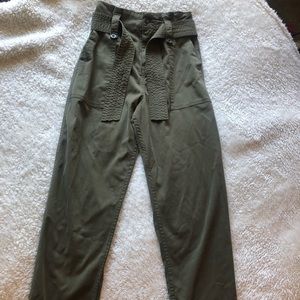 ~Topshop~ army green soft pants